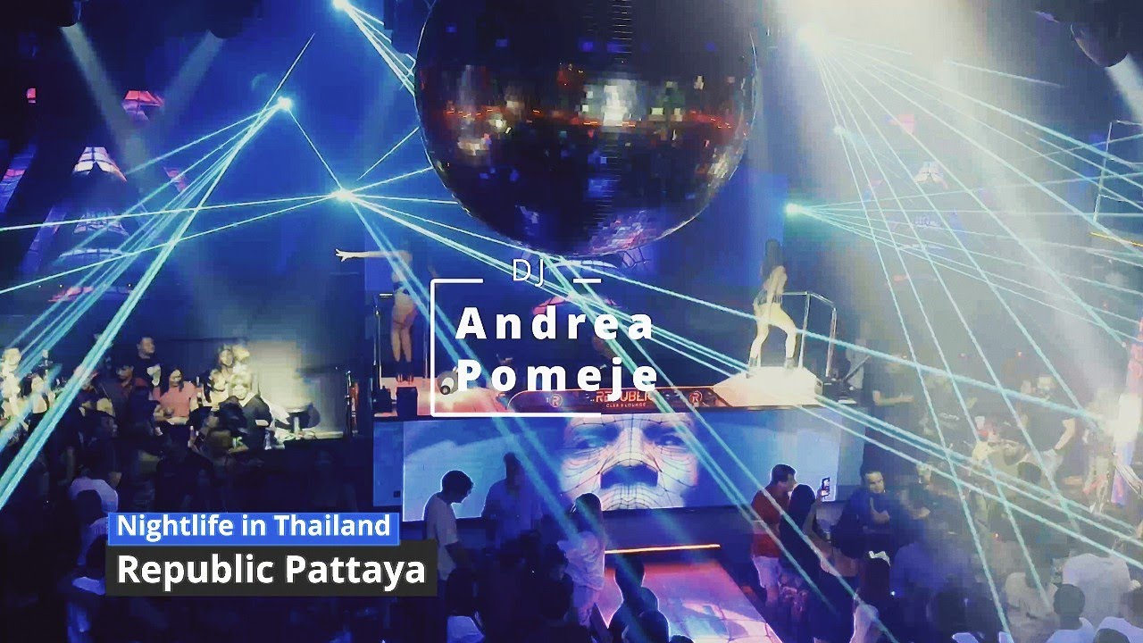 Republic club Pattaya DJ Andrera Pomeje