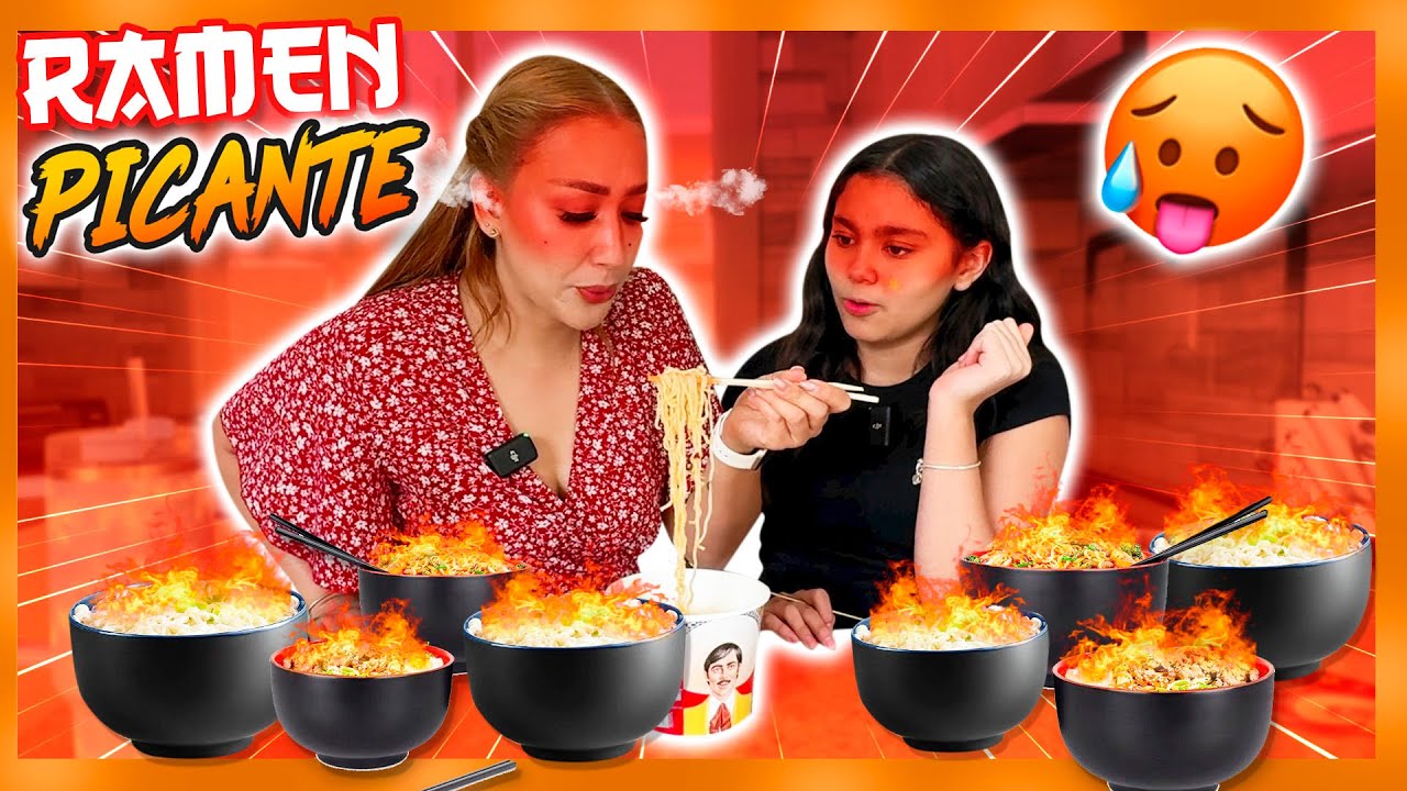 MEZCLAMOS ESTAS SOPAS Y CREAMOS EL RAMEN M&Aacute;S PICANTE DEL MUNDO 🥵🌶