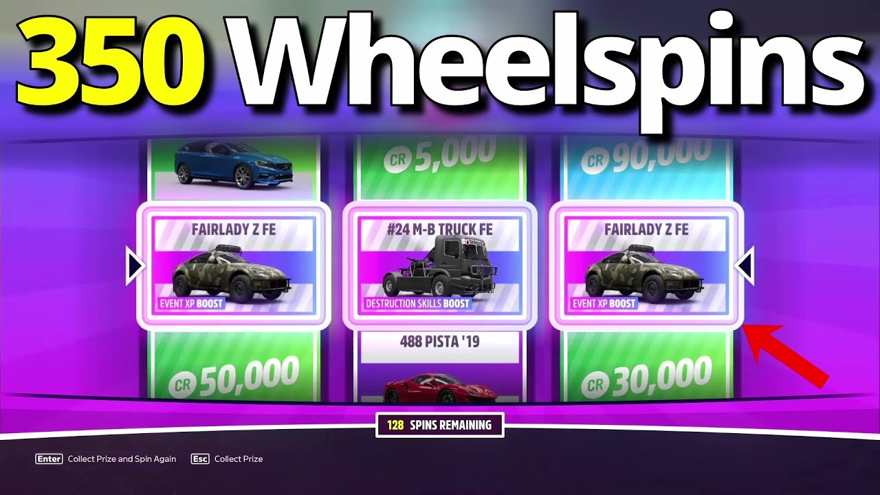I Opened 350 Super Wheelspins In Forza!