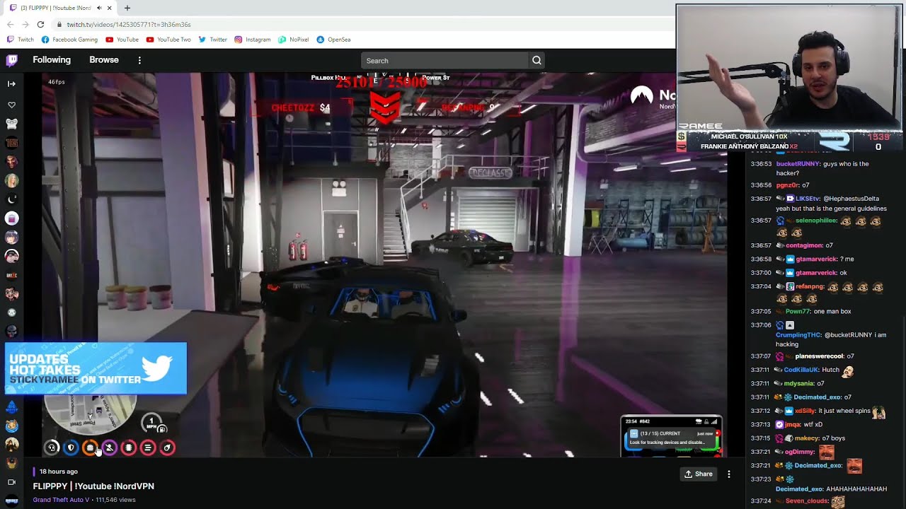 Silent talks to Ramee & Garrett about the Hutch Situation | GTA RP NoPixel 3.0
