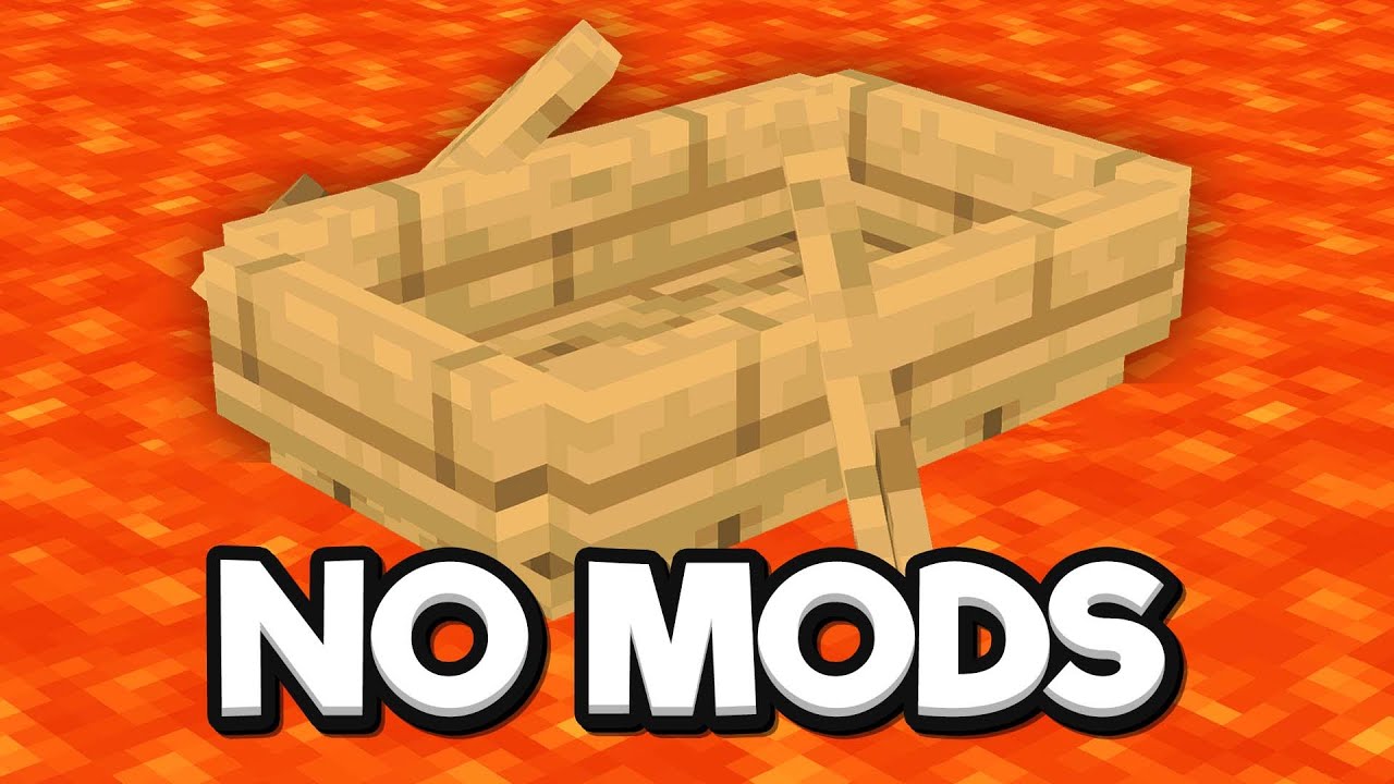 Использование Minecraft для создания лавовых лодок