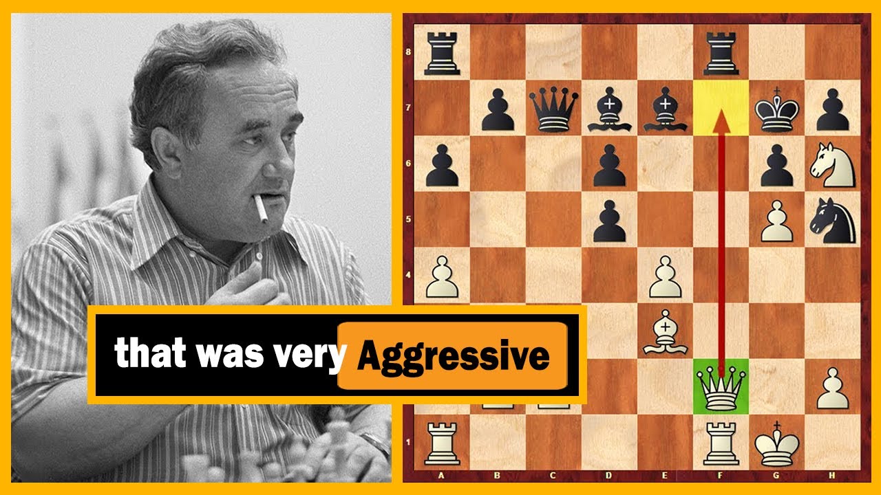 Chess Grandmaster Is In An Especially Aggressive Mood