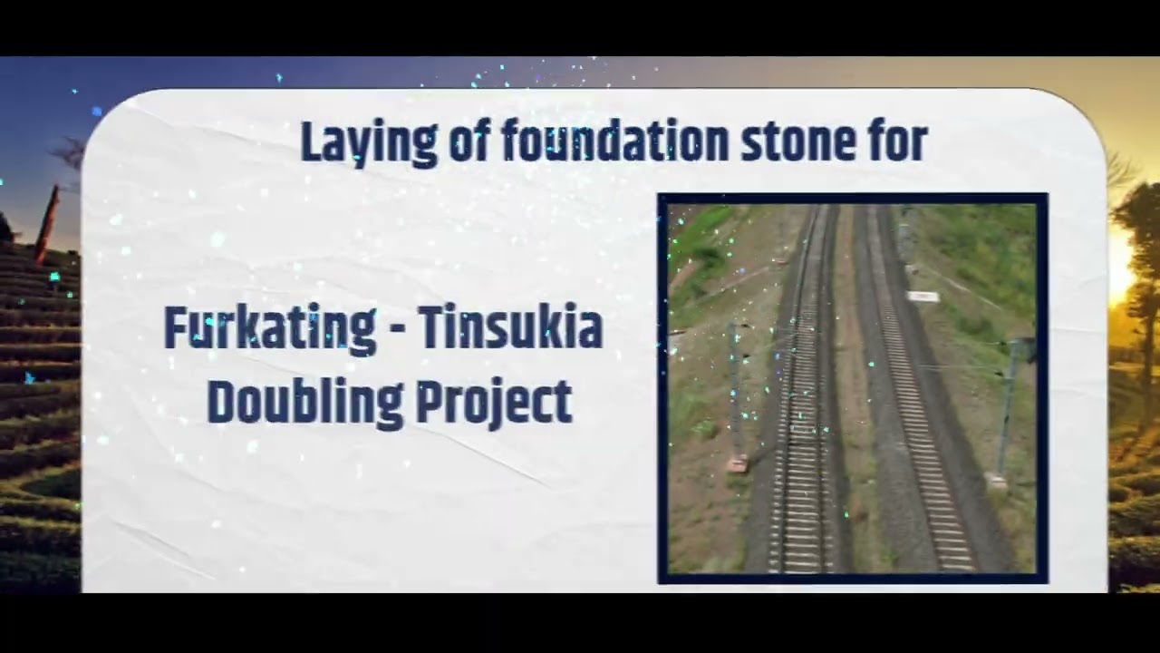 Strengthening rail connectivity with new projects and trains from Guwahati, Assam.