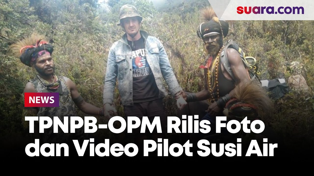 Bantah TNI, TPNPB-OPM Rilis Foto dan Video Pilot Susi Air yang Disandera