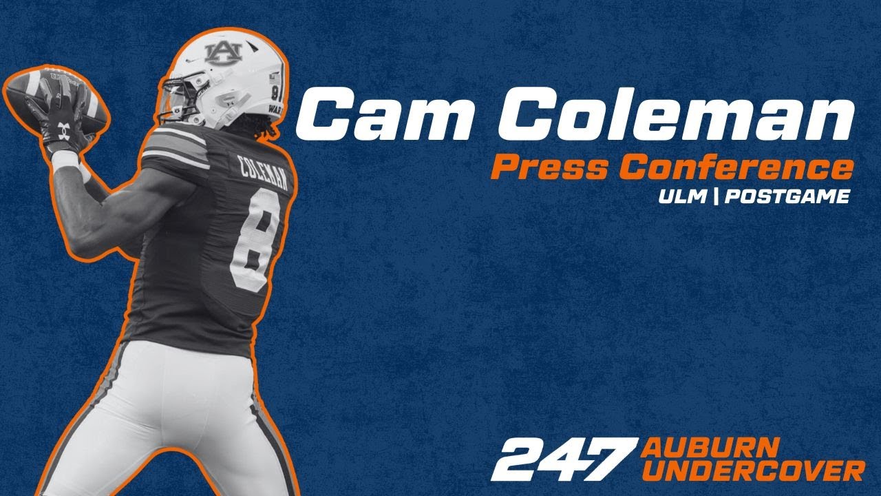 Auburn WR Cam Coleman | ULM win