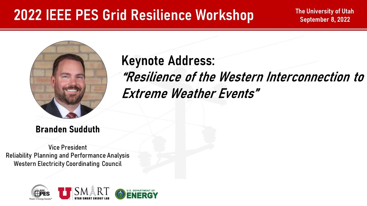 Resilience of the Western Interconnection to Extreme Weather Events