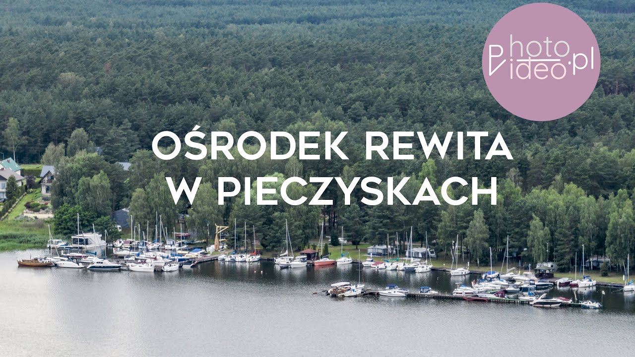 Курорт Ревита в Печиске в Польше с беспилотника 4K - www.photo-video.pl