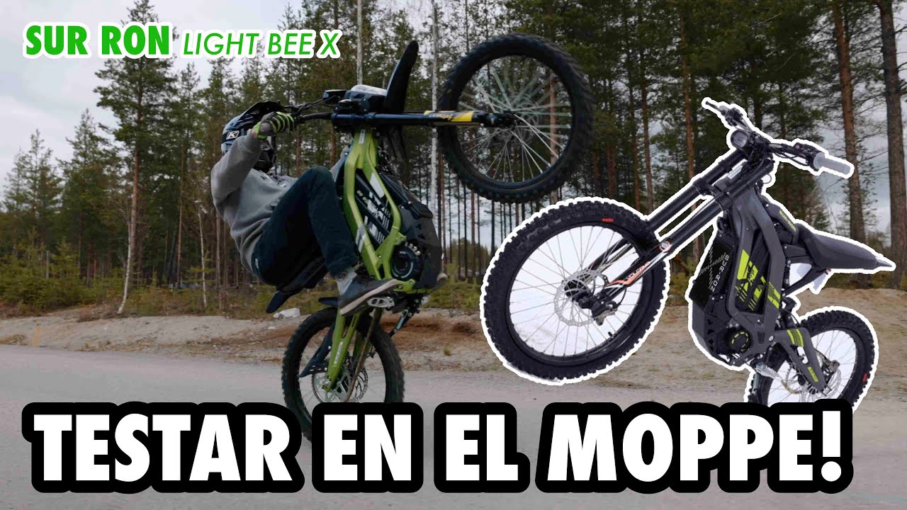 Vlogg | TESTAR ELMOPPE! | Sur Ron Light Bee X L1E |