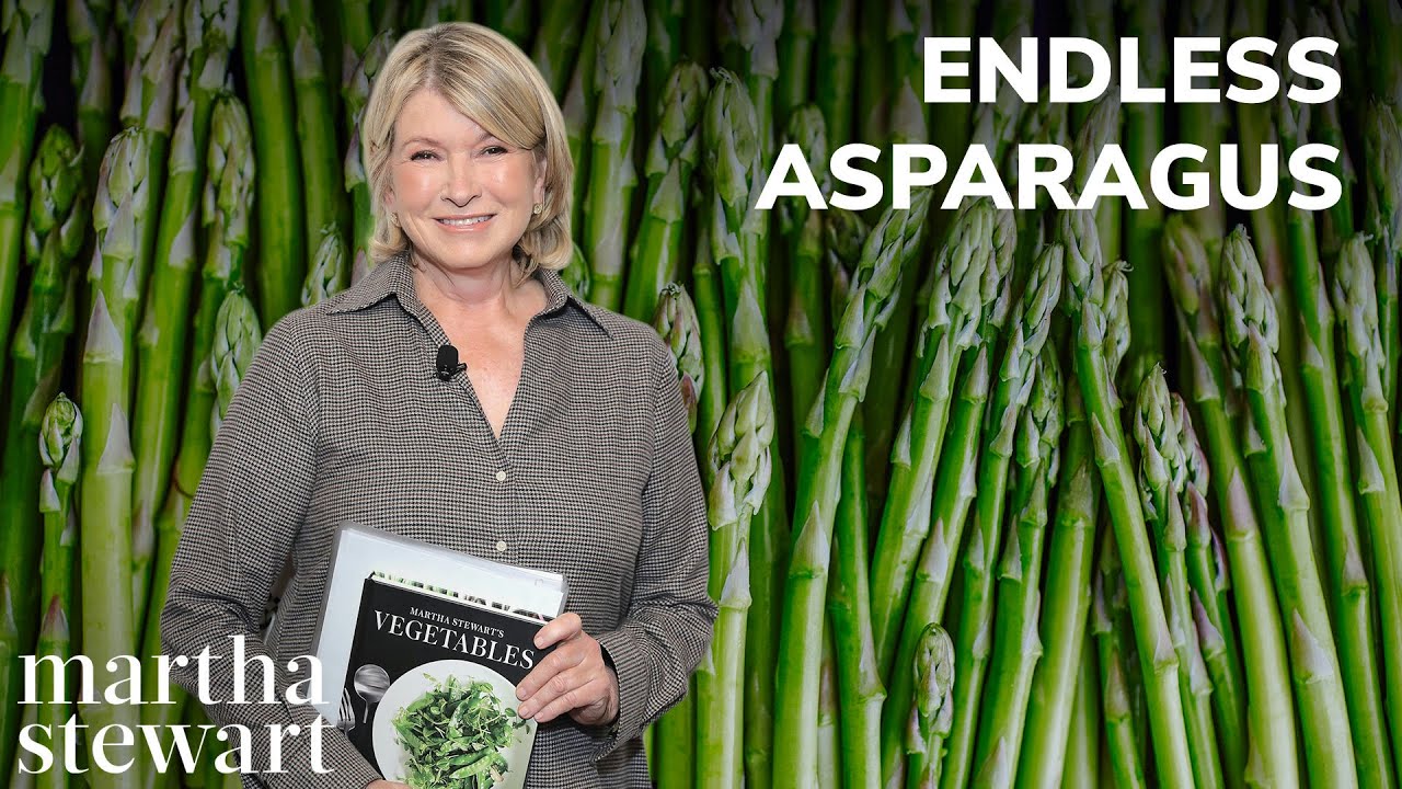 Martha Stewart's Best Asparagus Recipes | Asparagus Soup, Salad, and Sushi