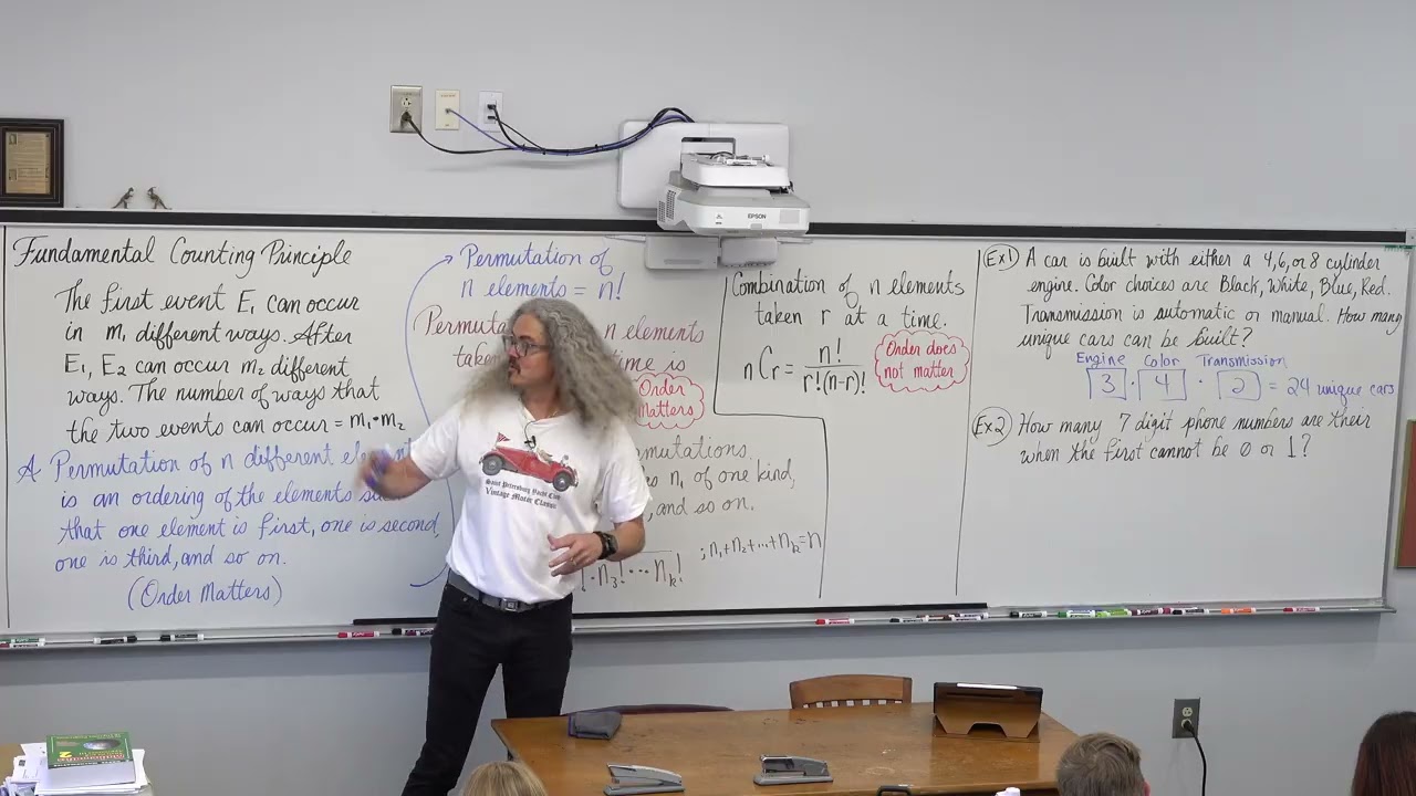 Fundamental Counting Principle Combination & Permutations