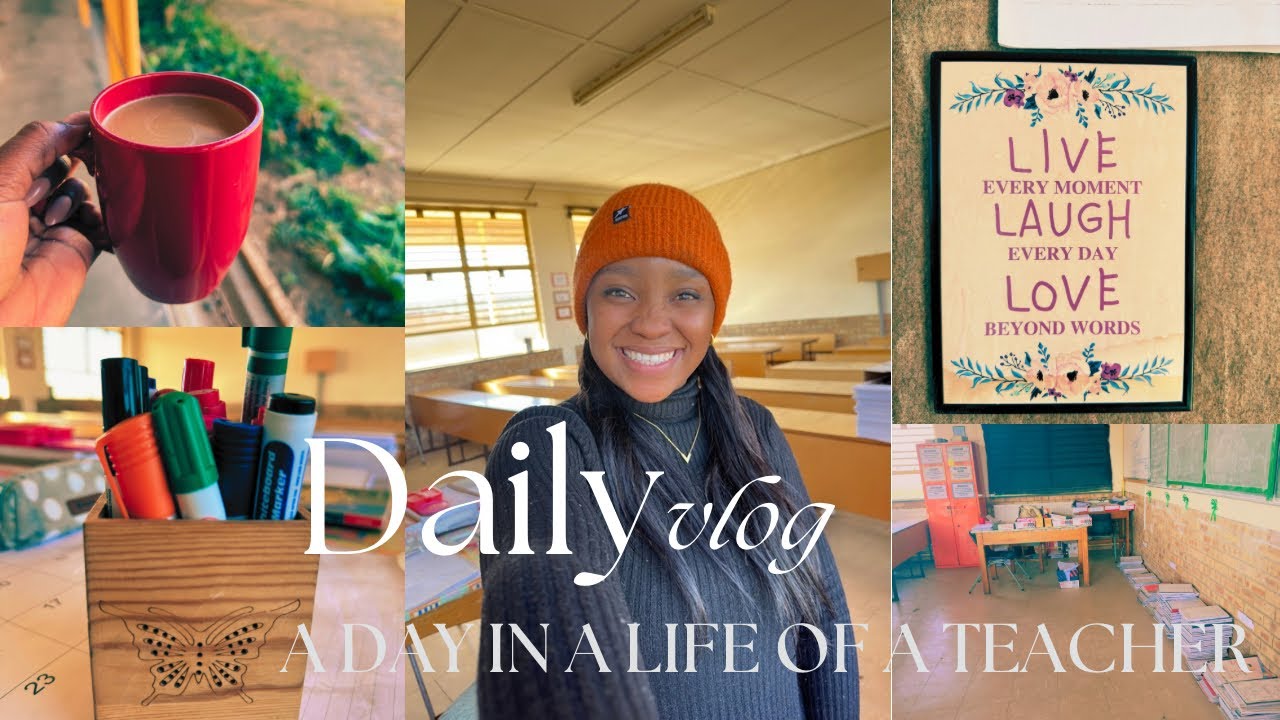 A day in a life of a teacher: Back to school | Term 3 | Winter | South African YouTuber 🇿🇦