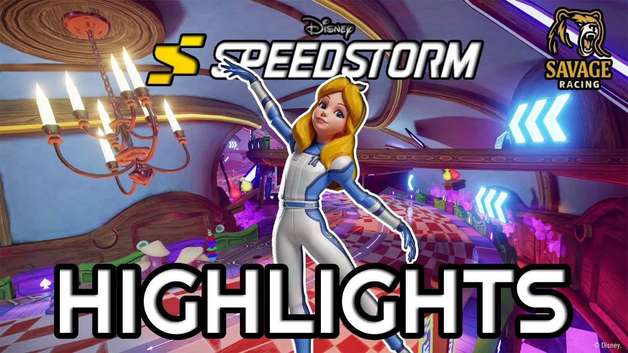 Disney Speedstorm &ndash; Showing Off Alice! | Savage Racing #DisneySpeedstorm #DisneyRacing