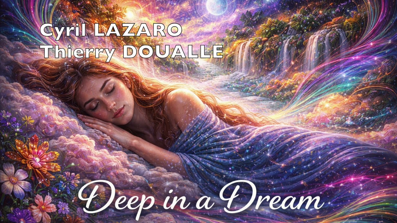 Deep in a dream by Cyril LAZARO and Thierry DOUALLE (soft ambient music)