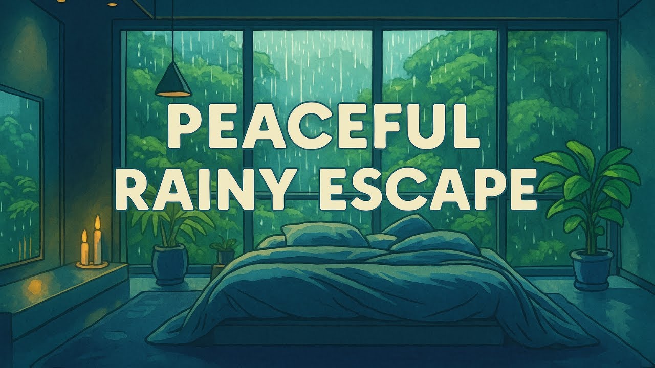 “Relaxing Rain in a Modern Bedroom | 5 Hours of Pure Peace & Sleep Ambience”