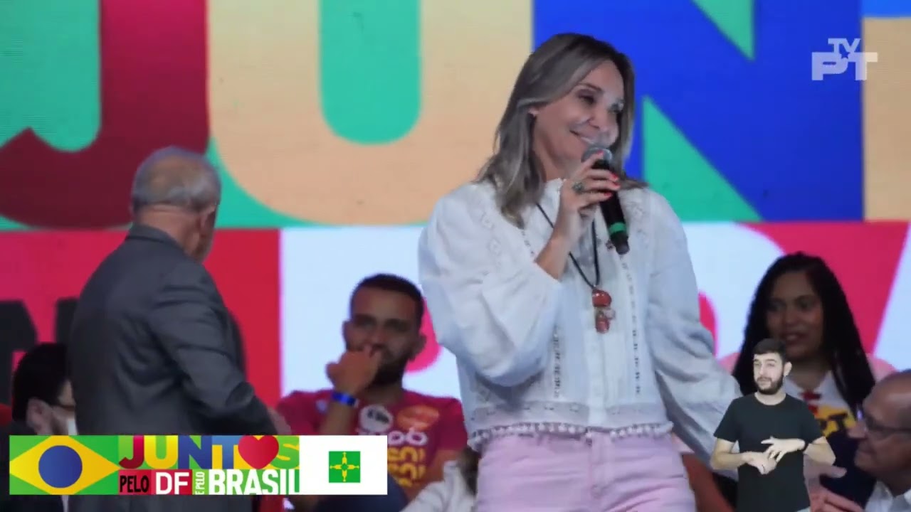 Rosilene Corr&ecirc;a - A pr&eacute;-candidata a Senadora do Lula no DF