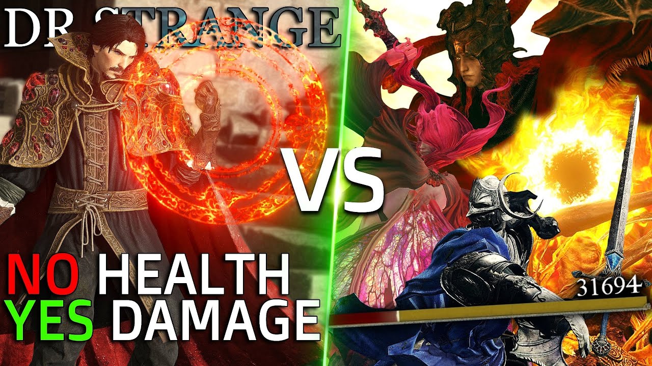 Beating Elden Ring's DLC as Doctor Strange #eldenring #shadowoftheerdtree