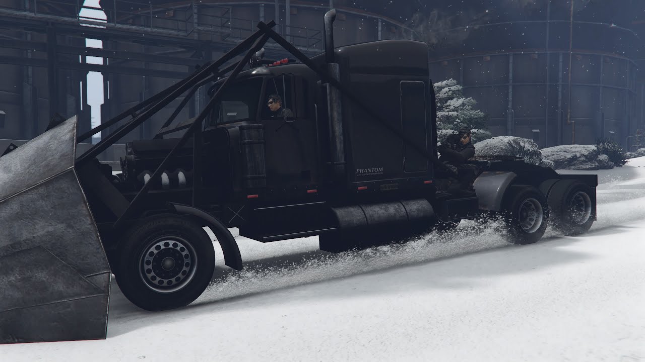 GTA Online -  Asset seizure (securoserv) freeaim solo no snacks/armor