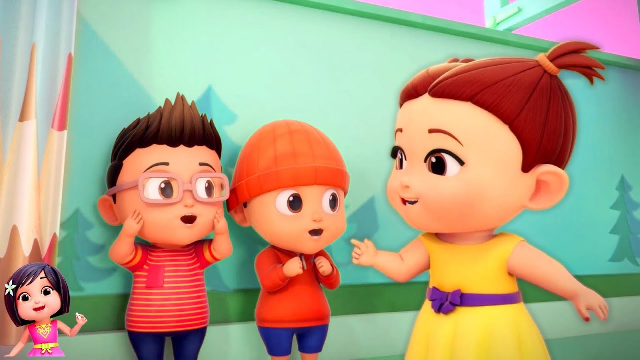 ( 22 Mins Loop ) Akkad Bakkad Bambe Bo | अक्कड़ बक्कड़ बम्बे बो | 3D Hindi Nursery Rhymes for Kids