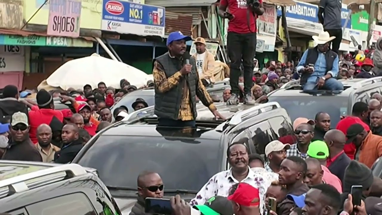 KALONZO TURNS KISII PEOPLE CRAZY. 