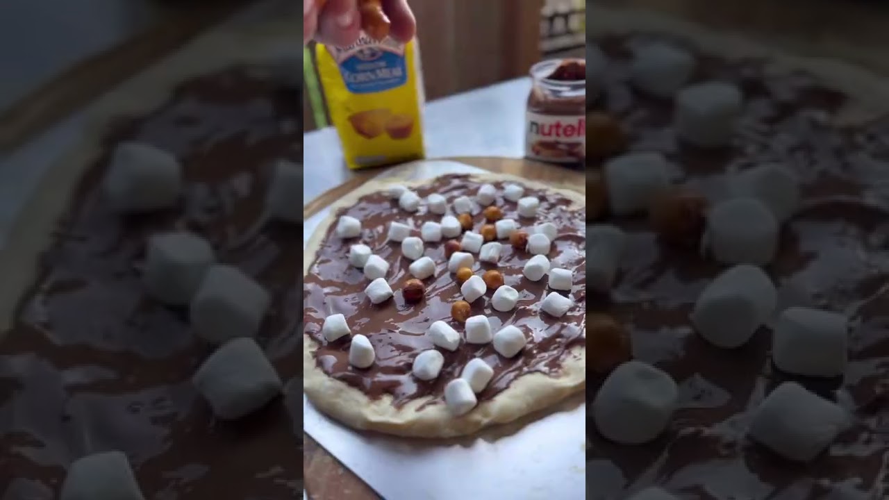 This s&rsquo;more pizza schlapped hard y&rsquo;all #smores #smoresquad #timberstove #heatwaves