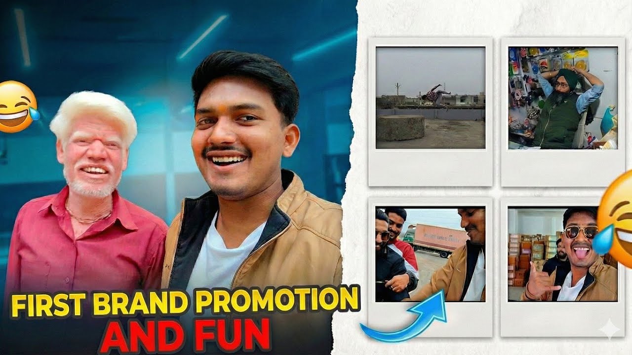 First Brand Promotion And Fun 😍 | Vlog