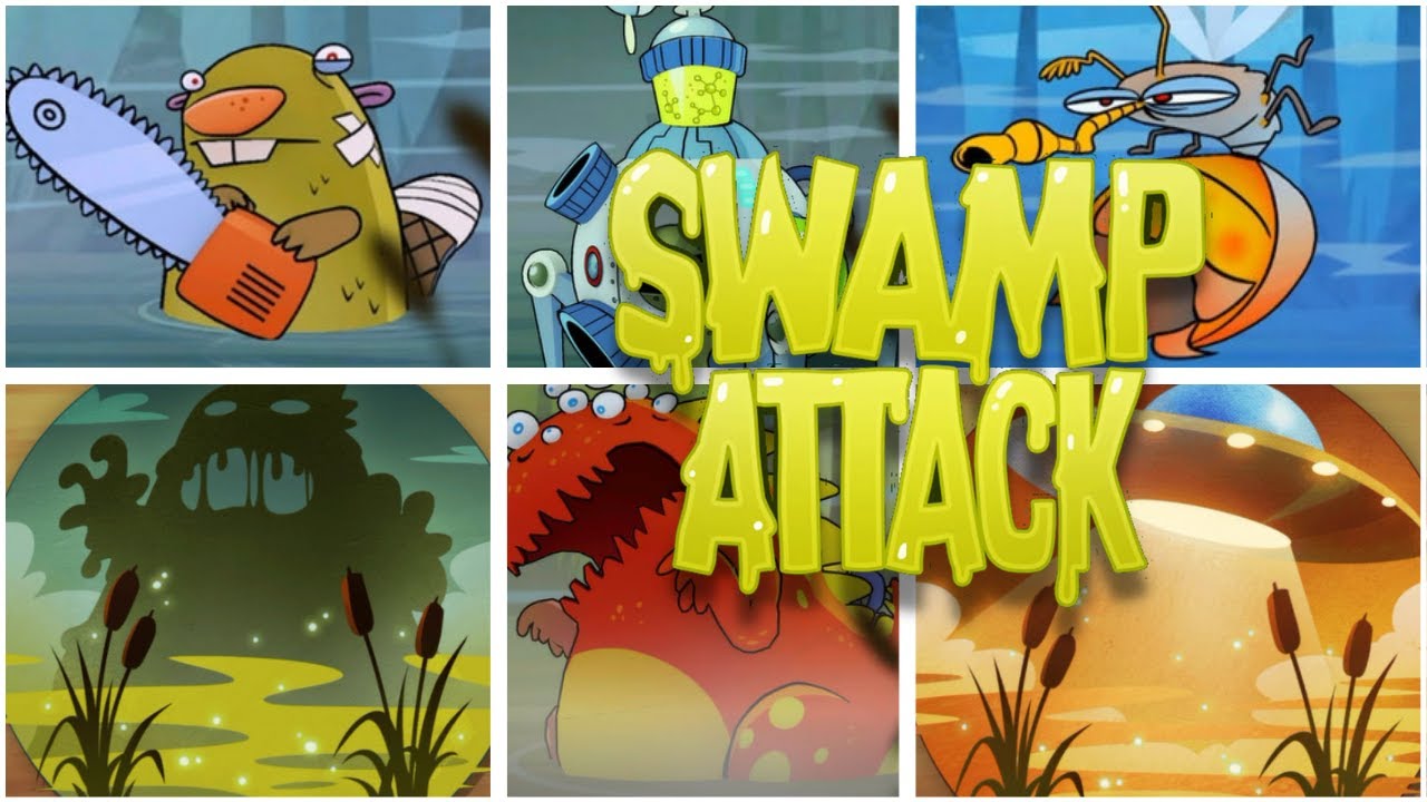 Batalla contra todos los jefes | Swamp Attack