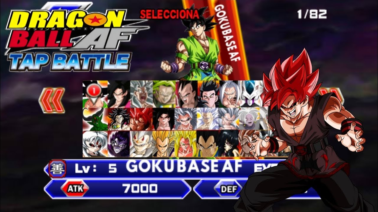 DRAGON BALL AF TAP BATTLE PROXIMA ACTUALISACION 🔥🔥 CON PERSONAJES NUEVOS Y REMASTER DE EVIL GOKU.