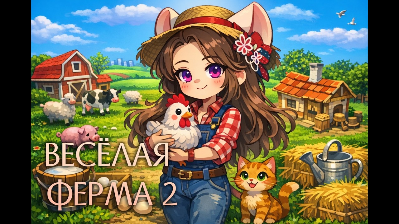 Играем в Весёлую ферму 2!