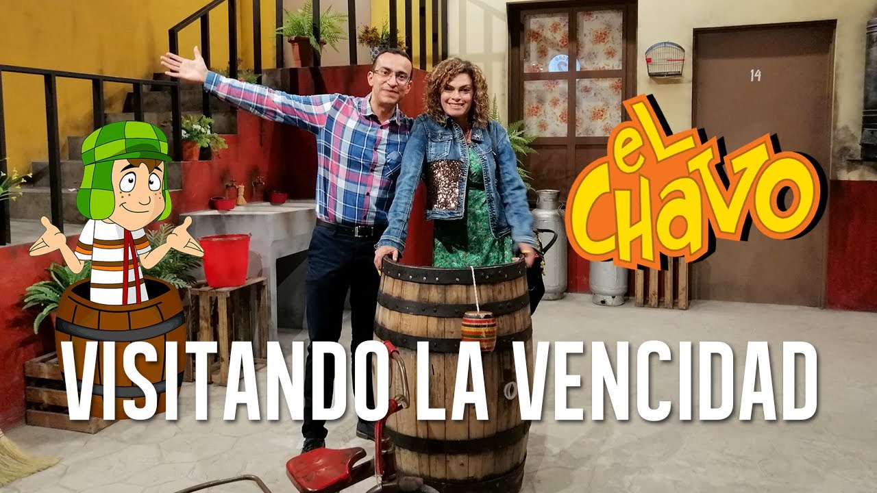 VISITANDO LA VECINDAD DEL CHAVO DEL 8 😍