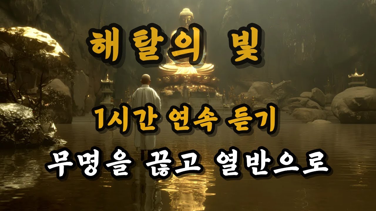 [1시간 명상]*해탈의 빛* 모든 속박을 끊고 얻는 궁극의 평화 명상곡 Ultimate Peace Meditation Music: Breaking All Attachments