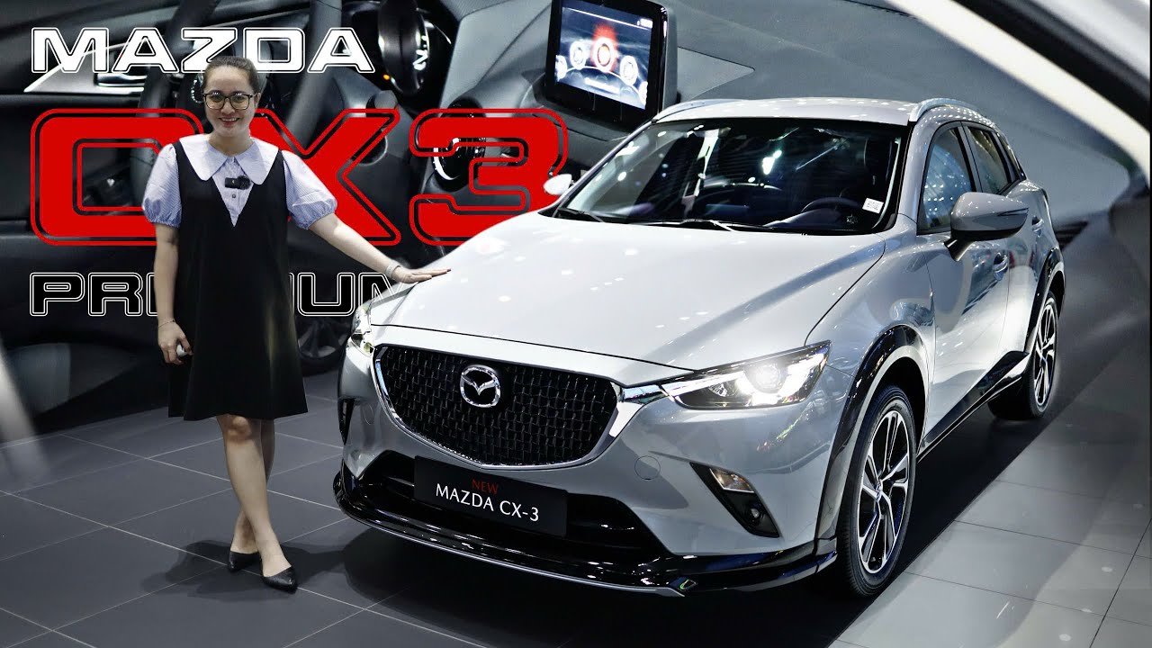 New Mazda CX-3 1.5L Premium 2025 CKD tinh chỉnh nhẹ thiết kế ngoại thất, thêm cảm biến áp suất lốp.