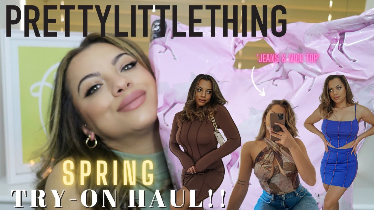 *NEW IN* PRETTY LITTLE THING TRY ON HAUL | JEANS & A NICE TOP | COHAN ELISE