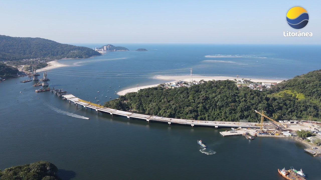 Atualizada (16/07) obra da Ponte de Guaratuba