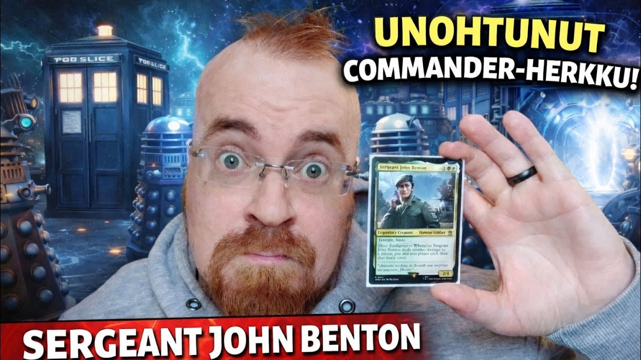 Pakkaesittely 12. Sergeant John Benton commander deck