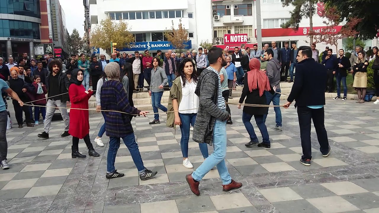 Kadına Şiddete HAYIR - Sokak Tiyatrosu Elazığ