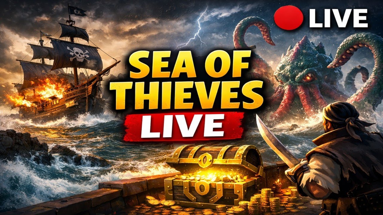 🔴 LIVE | Sea of Thieves 🔥 High Seas Adventure || PART - 2
