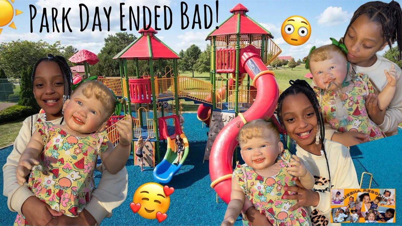 Reborn Toddler Skylar Had An Asthma Attack At Park Day!🍀