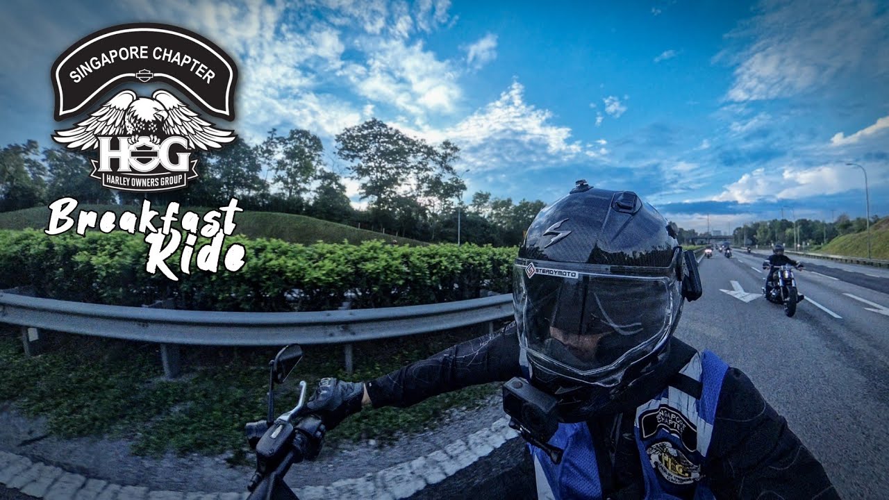 Breakfast Ride / Harley Davidson Owners Group Singapore