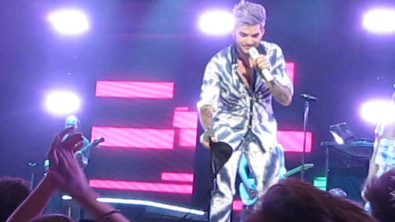 Adam Lambert- singalong TOH tour VIENNA 2.5.16