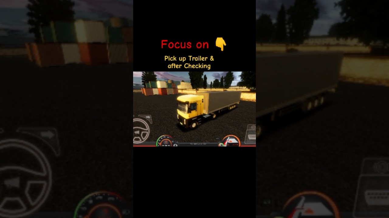 How to Conect Container with Truck | @AlwaysBoss.1M #foryou #shortsviral #shorts #truck #cars
