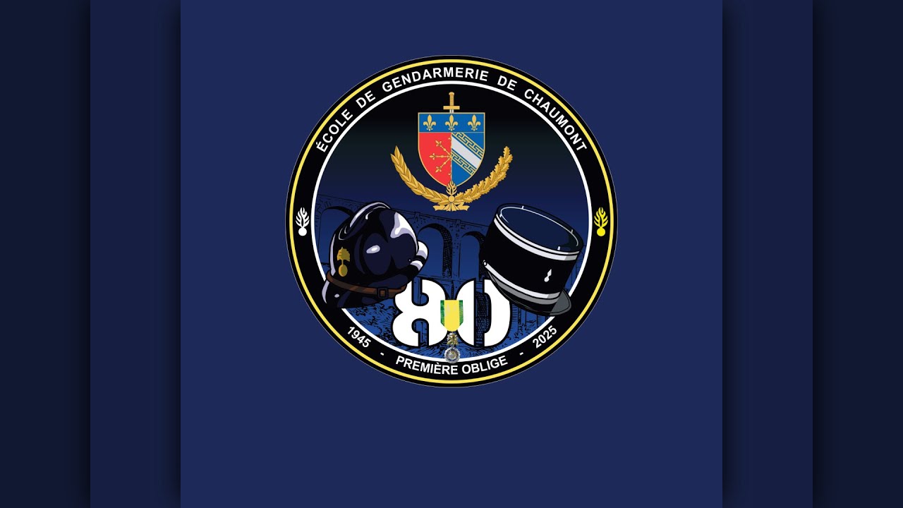CÉRÉMONIE DE SORTIE 4 CIE, 532° PROMOTION ÉCOLE DE GENDARMERIE DE CHAUMONT LIVE