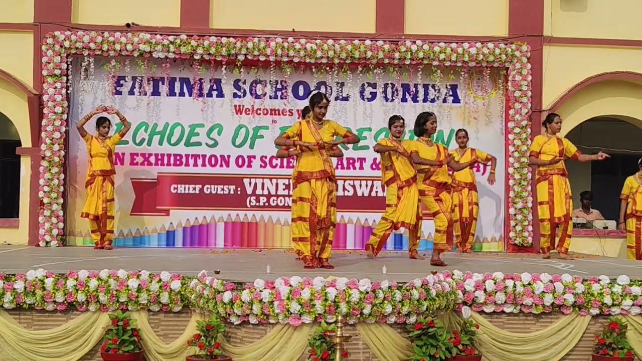 Welcome Dance in Echoes of Expression @fatimaschoolgonda553 @fatimaschoolgonda