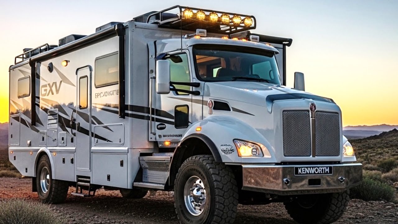 2026 GXV Epic: 1,800-Mile Range Expedition Truck-The Ultimate 4x4 Motorhome