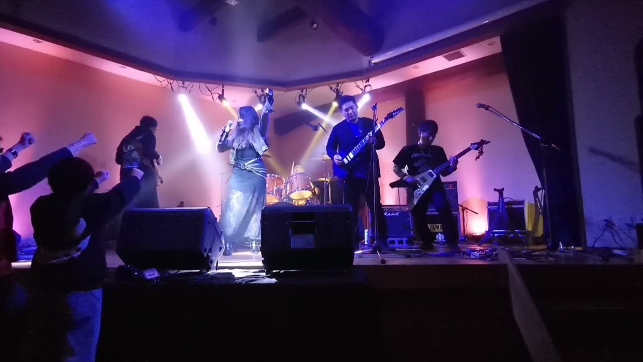 HELLOWEEN COVER BAND 肥後神伝Live at ROCK ON 玉名 on Mar16. 2025