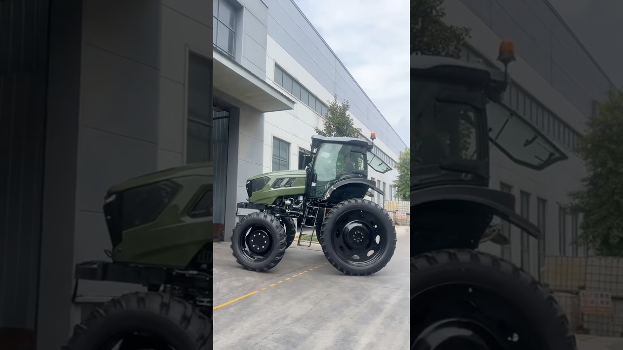 САМЫЕ БОЛЬШИЕ колеса для трактора?! 😳🚜#трактор#жизньвдеревне#фермерство#вирусное#shorts