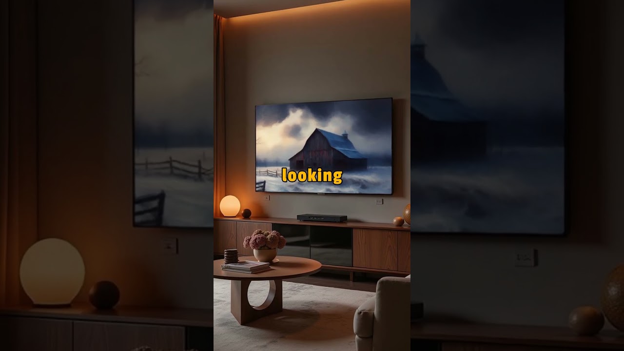 Turn Your TV Into an Art Gallery: Dusky Dimensions' Easy Transformation Trick!