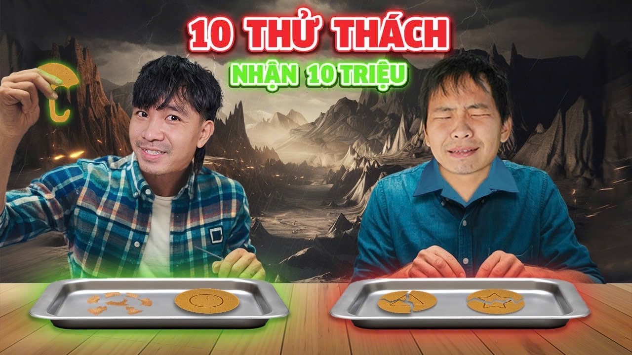 PHD - Vượt Qua 10 THỬ THÁCH Thắng 10 Triệu
