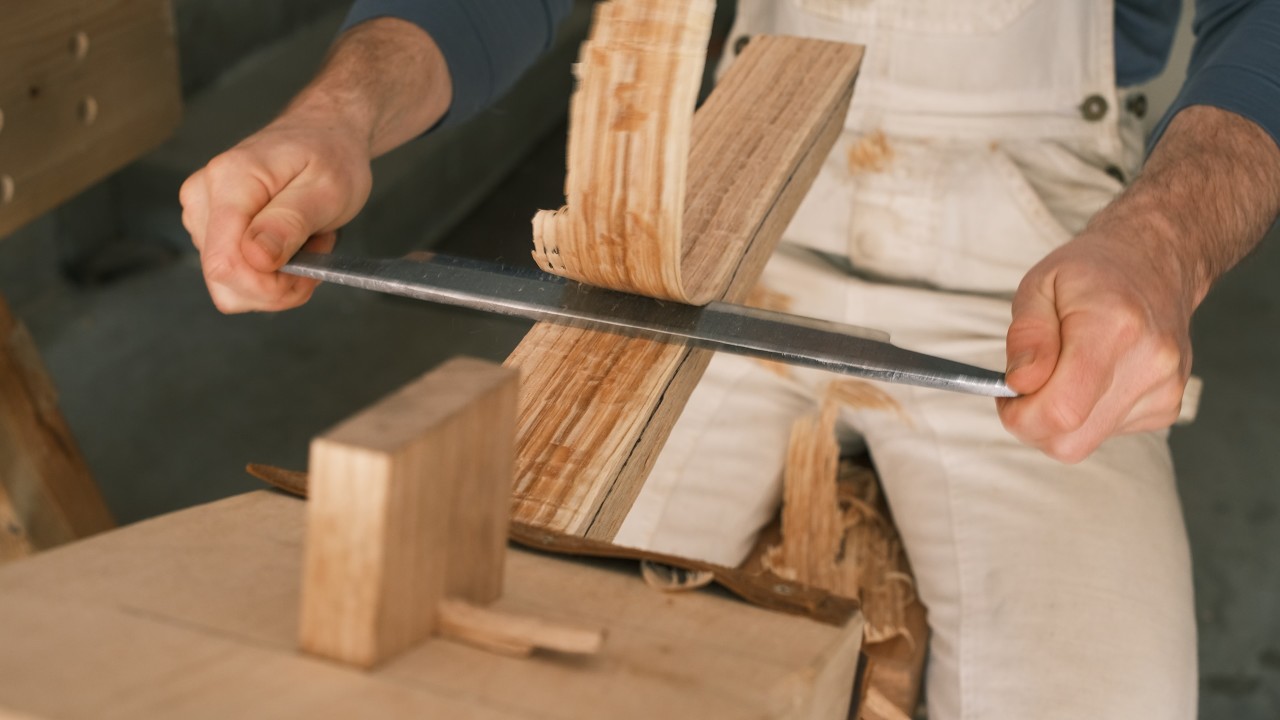 Making a chair from a tree (part 1)