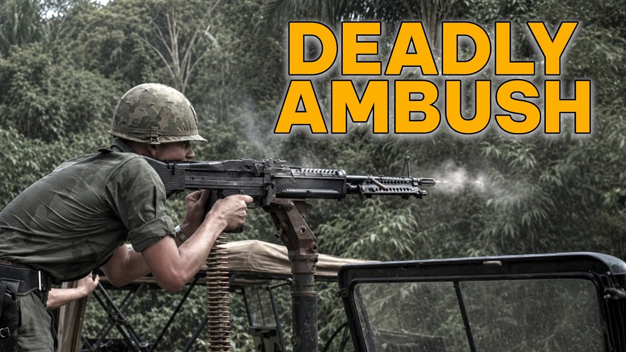 Soldiers Trapped in Hell | Vietnam Roadside Ambush