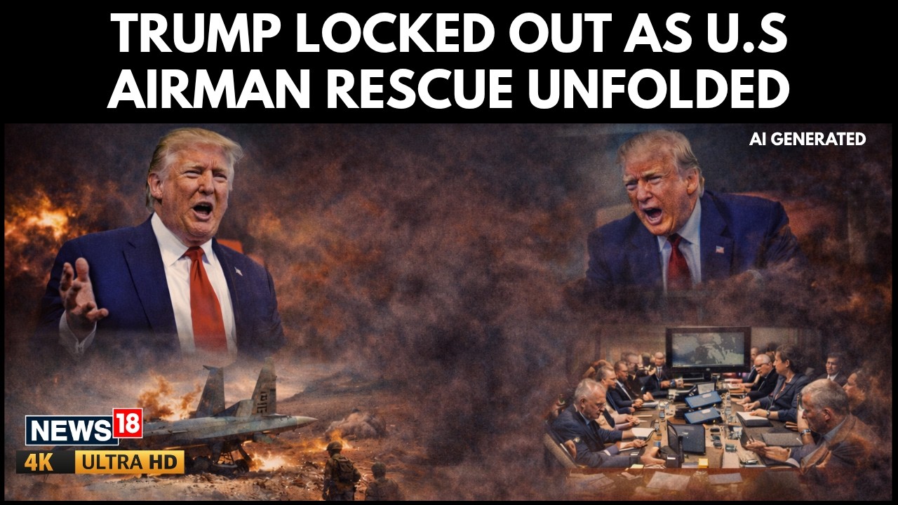 U.S President Kept Out Of Situation Room During High-Stakes Rescue Mission | N18G | 4K Video